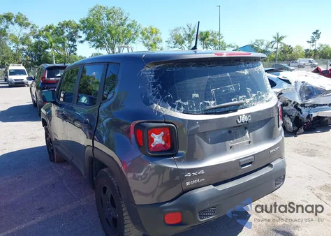2018 Jeep Renegade Sport 4X4 from USA, damaged, VIN ZACCJBAB8JPJ15170